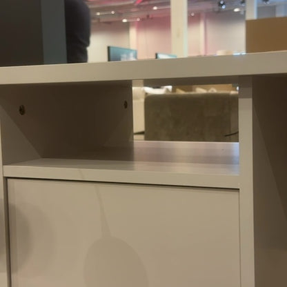 (110x48) Tvilum Fuction Plus skrivebord i beige