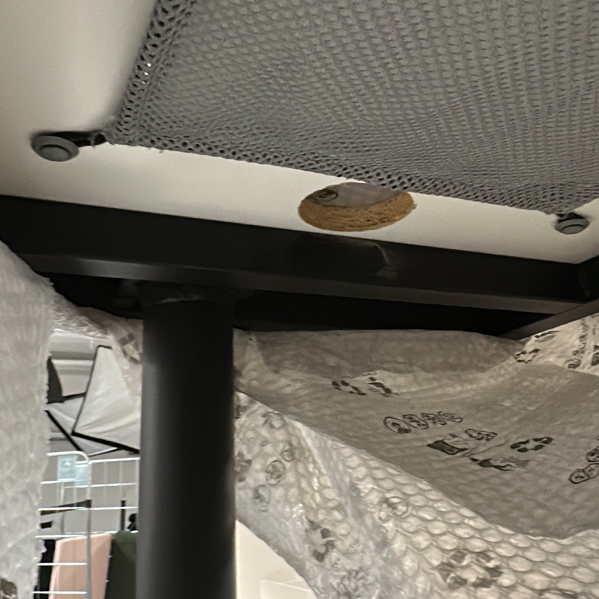 (160x80) IKEA BEKANT skrivebord i hvit