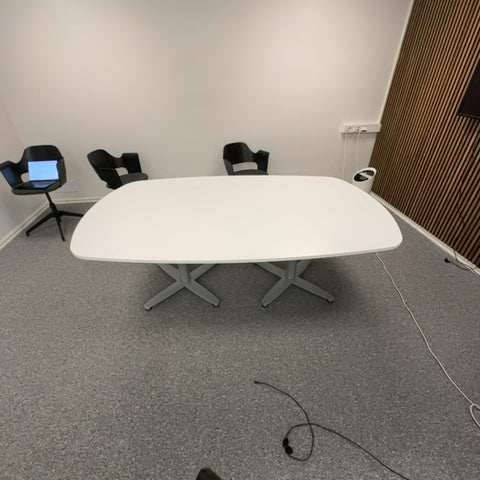 (200x120) Kinnarps møteromsbord i hvit