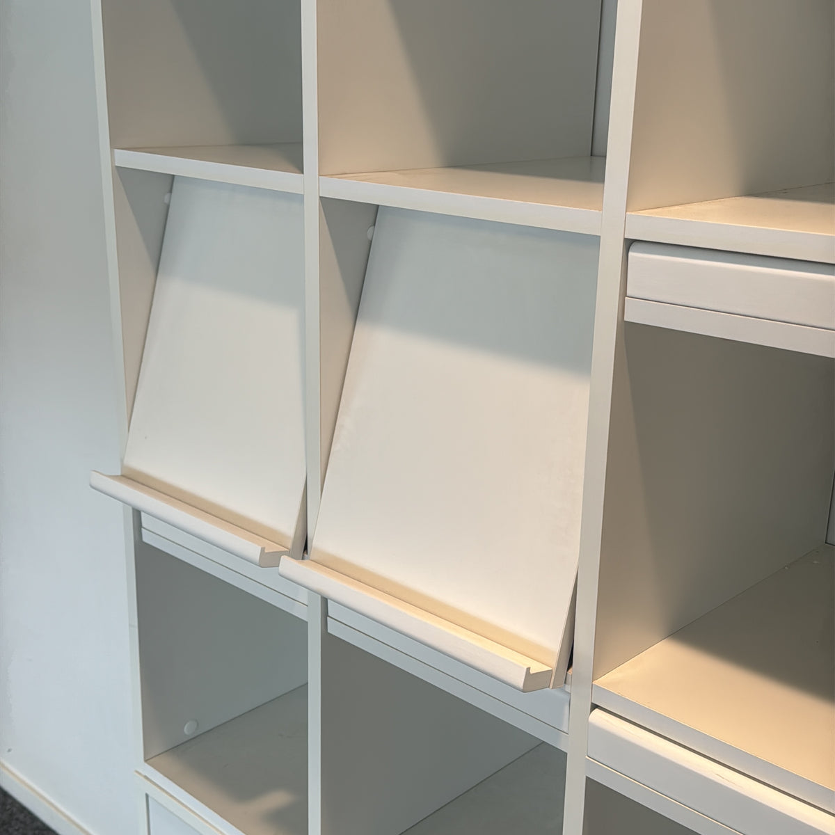 (92x40x184) primaoffice slagdørskap i hvit