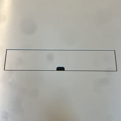 (290x95) barbord med søylebein i stål