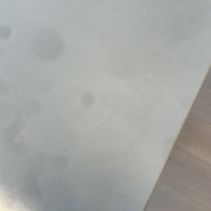 (290x95) barbord med søylebein i stål