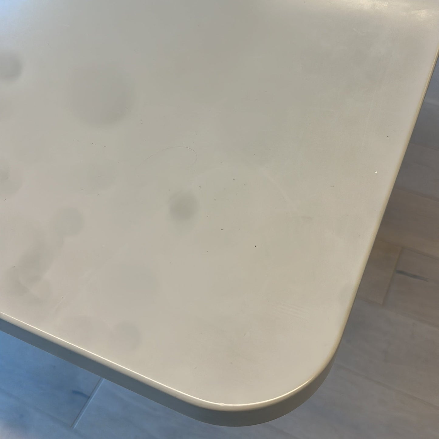 (290x95) barbord med søylebein i stål