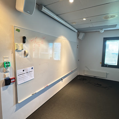 (400x152) Whiteboard fra Lintex i hvit