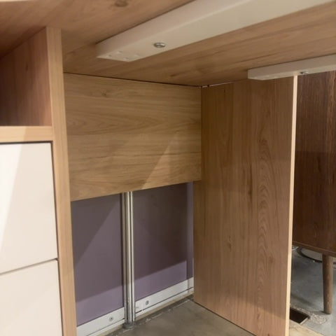(150x100) Tvilum Fuction Plus skrivebord i lyst tre