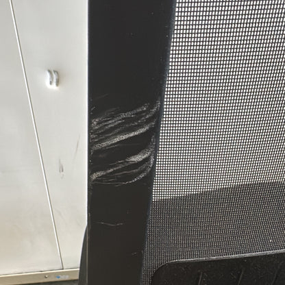Kontorstol fra Interstuhl i svart, nettrygg