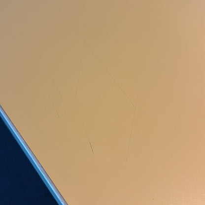 (180x100) møteromsbord i gul