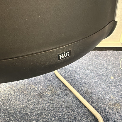 Futu Communication stablestol fra HÅG i svart, sledekufer