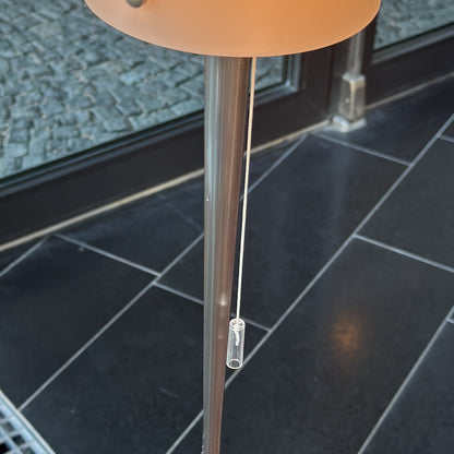 (23x23x134) Gulvlampe i sølv