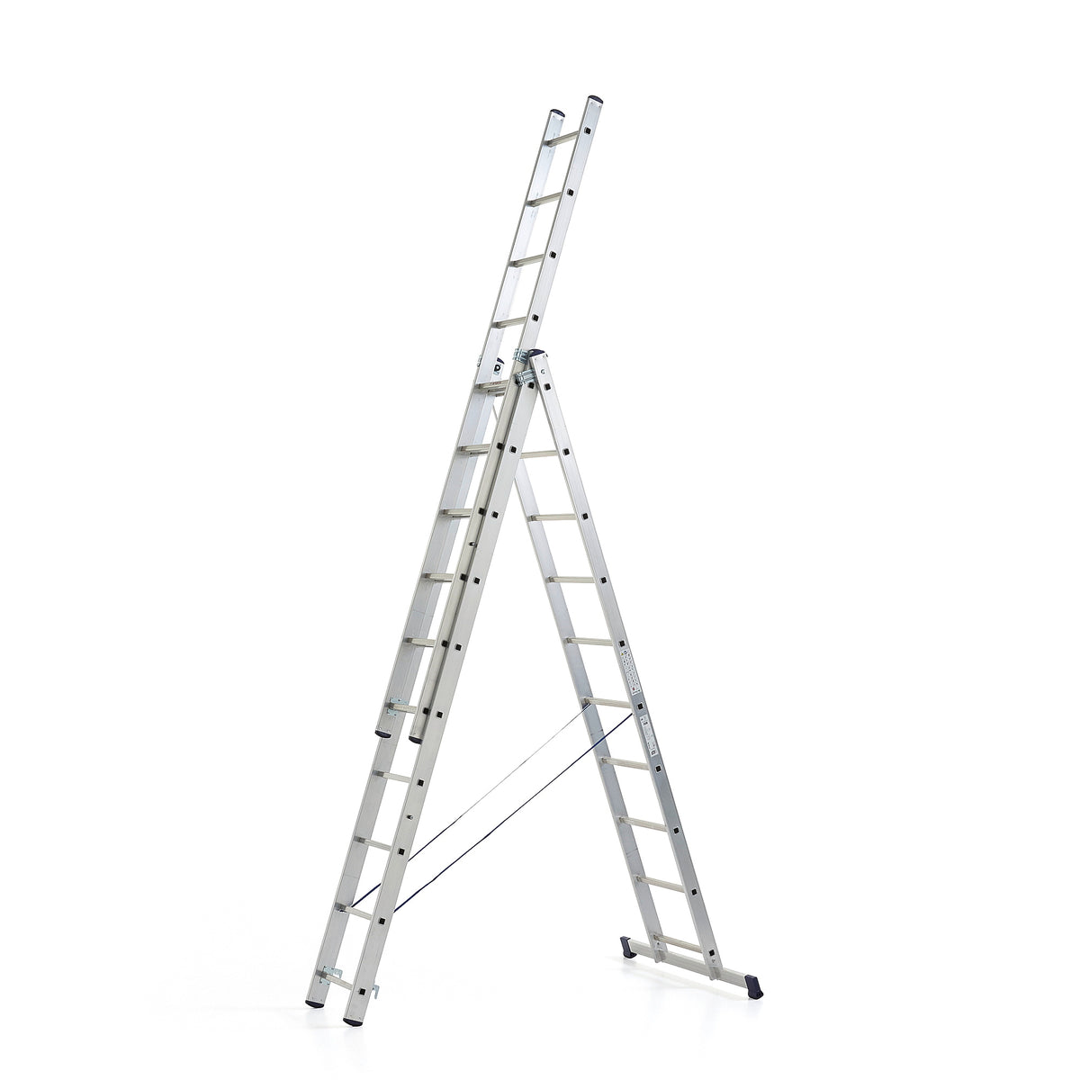 Kombistige fra AJ Produkter, 3-delt, 3x10 trinn