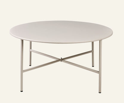Adrian hagebord fra Forms & Objects i beige, metall