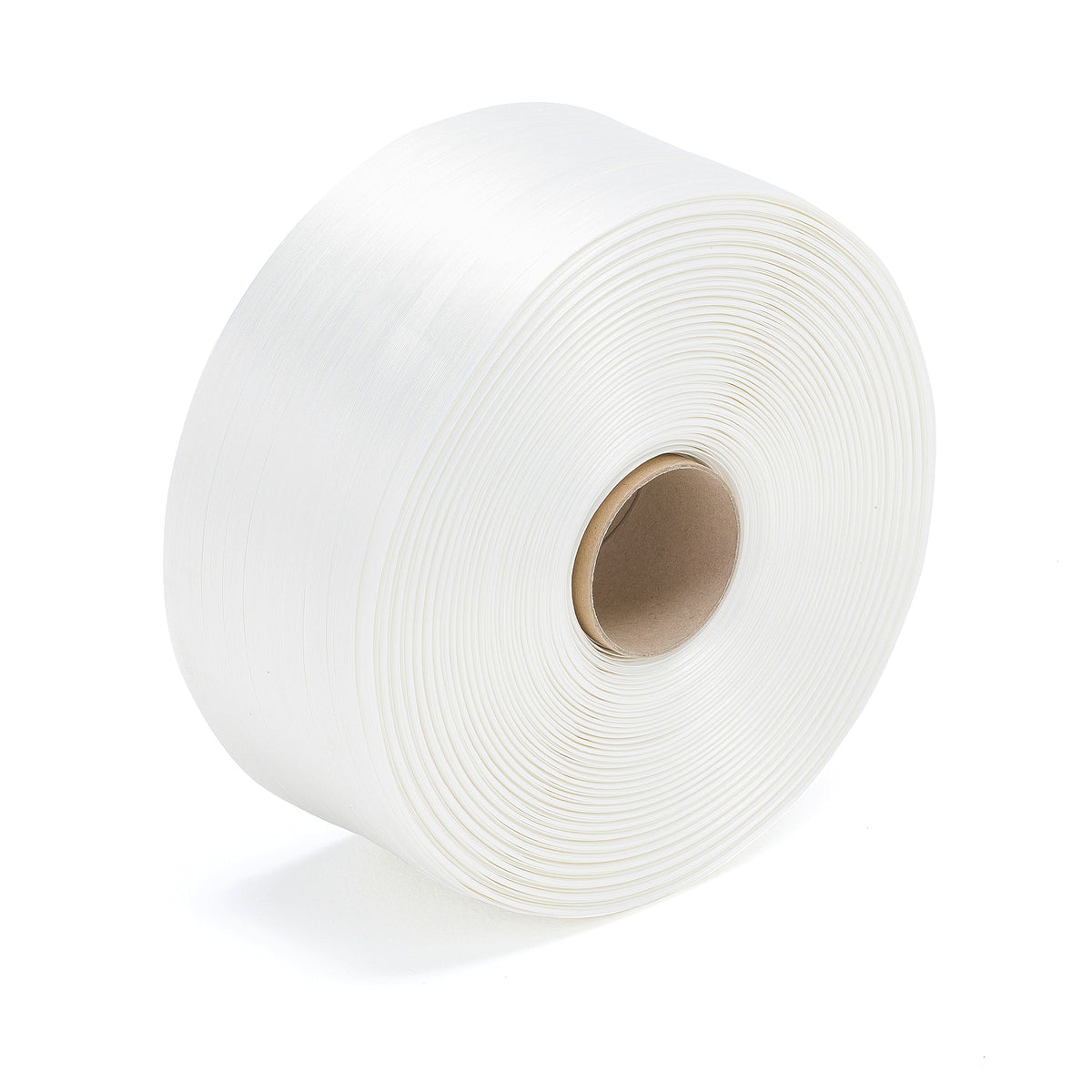 Stroppebånd fra AJ Produkter i hvit, 13 mm, 1100 m