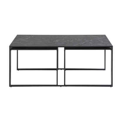 (120x60) A-Møbler Infinity sofabord i svart