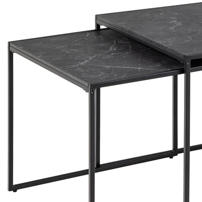 (120x60) A-Møbler Infinity sofabord i svart