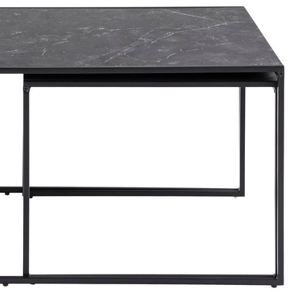 (120x60) A-Møbler Infinity sofabord i svart