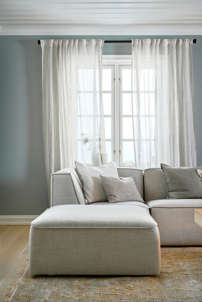 Isa Modulsofa hjørne natur - 90x93x73 cm