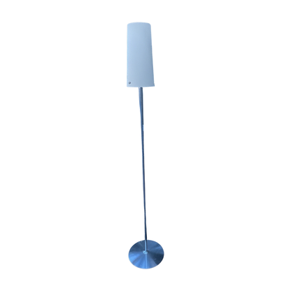 (23x23x134) Gulvlampe i sølv