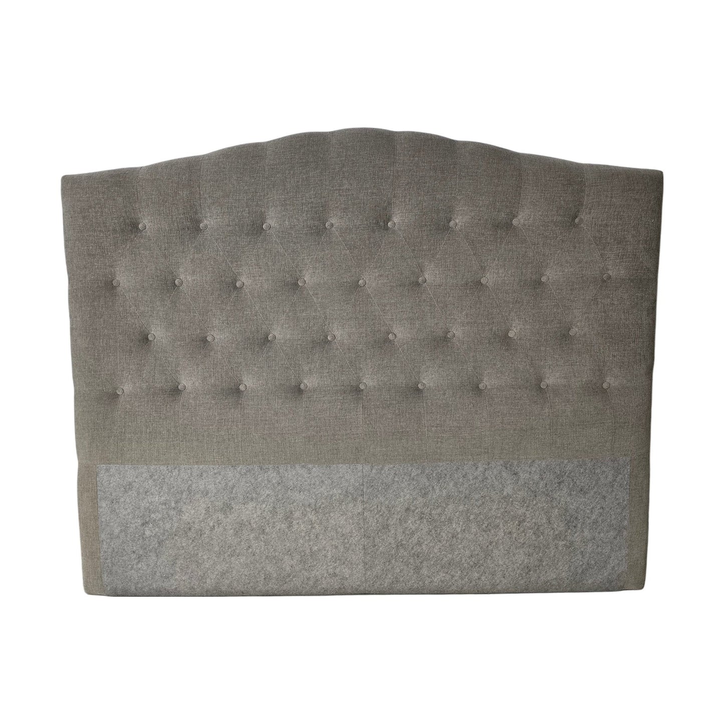 Sengegavl, grå fra Svane, 160x130x10 cm