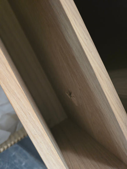 Olea Sofabord lav modell, eik, 70x130x40 cm