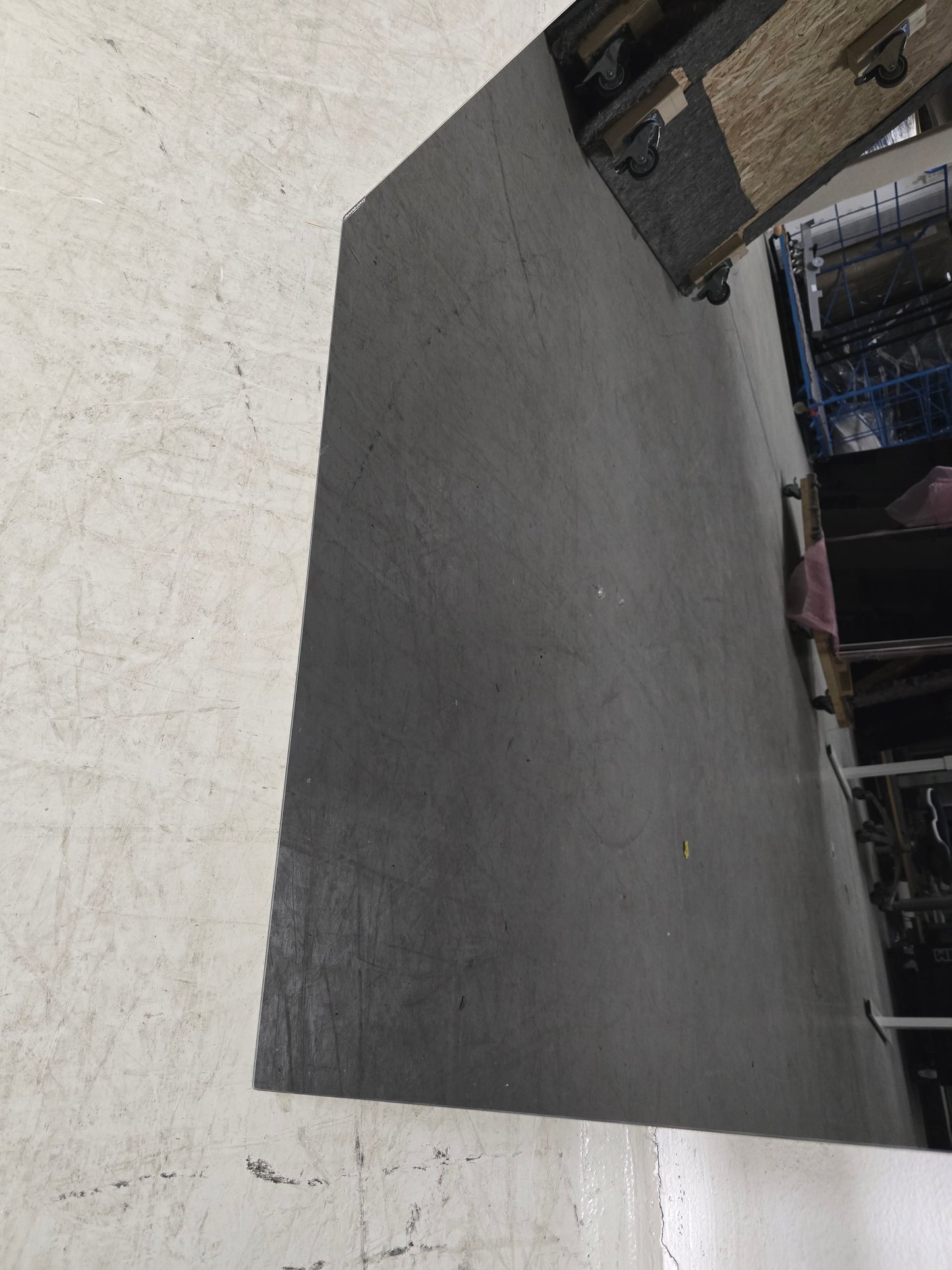 Sort glasstavle, 90x120cm