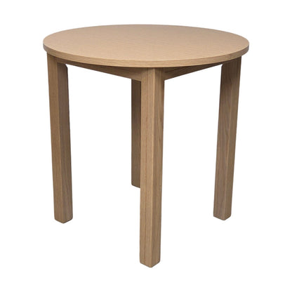 Flip 4800 sidebord fra VAD, heltre eik, Ø60 cm