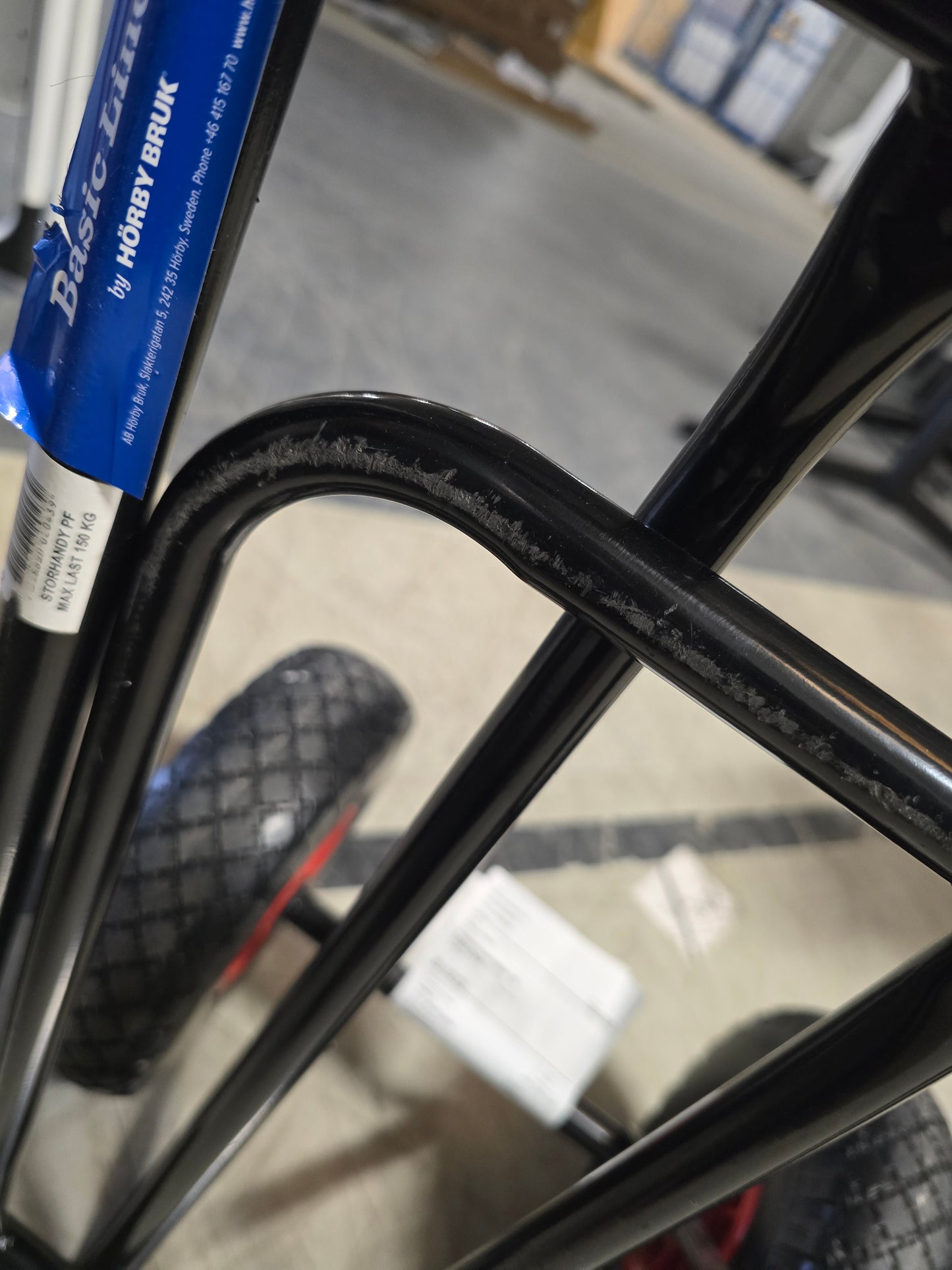 Sekketralle DIXON fra AJ Produkter, sammenleggbar, punkteringsfrie hjul, 150 kg