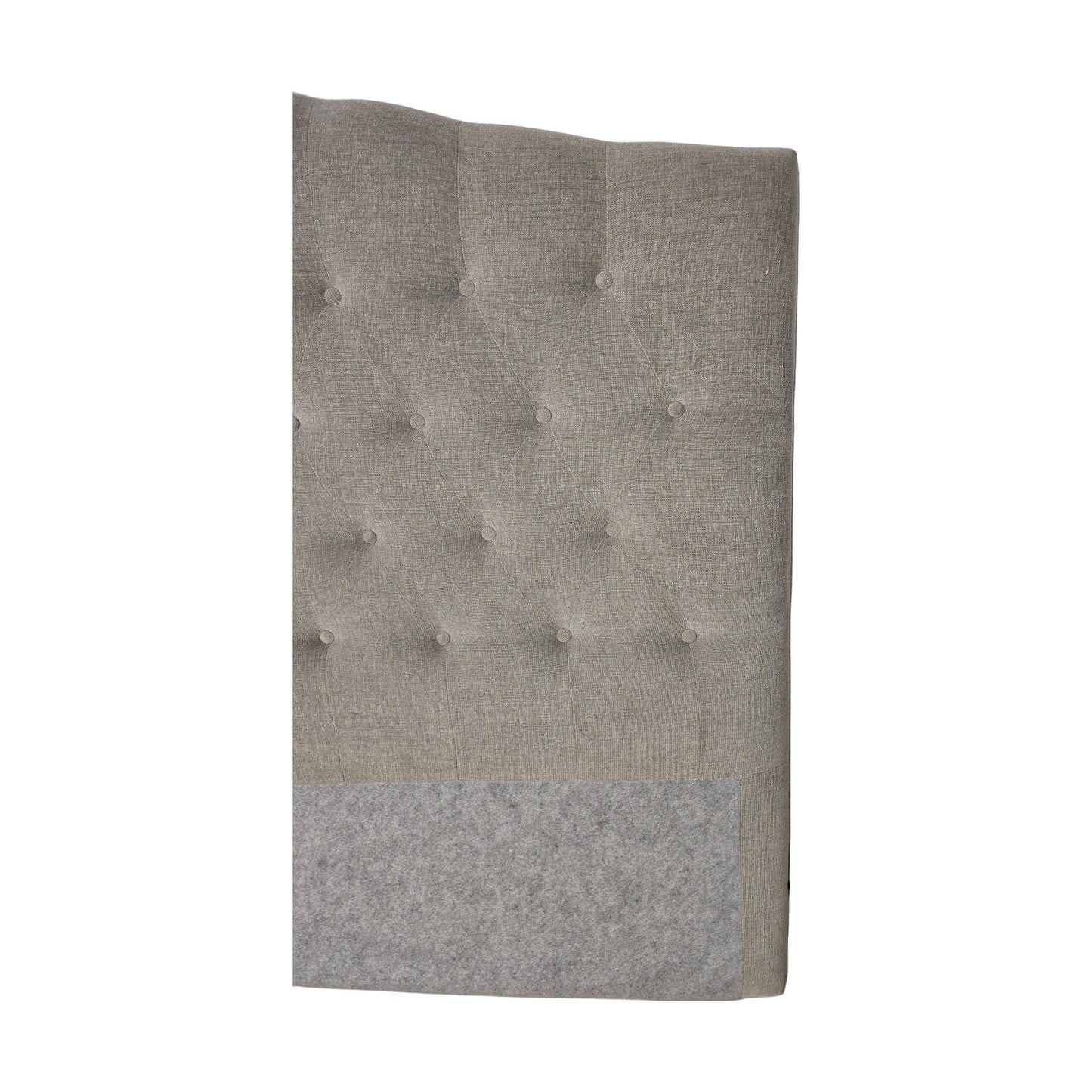 Sengegavl, grå fra Svane, 160x130x10 cm