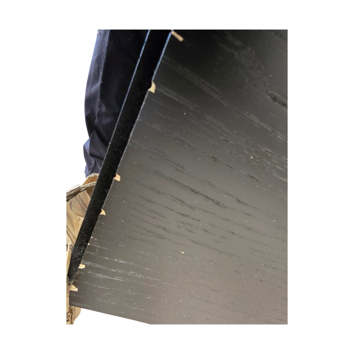 Ellie sofabord fra Kid, svart eikefiner, 120x56x45 cm