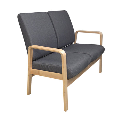 Zeta 2-seter sofa fra VAD, grå