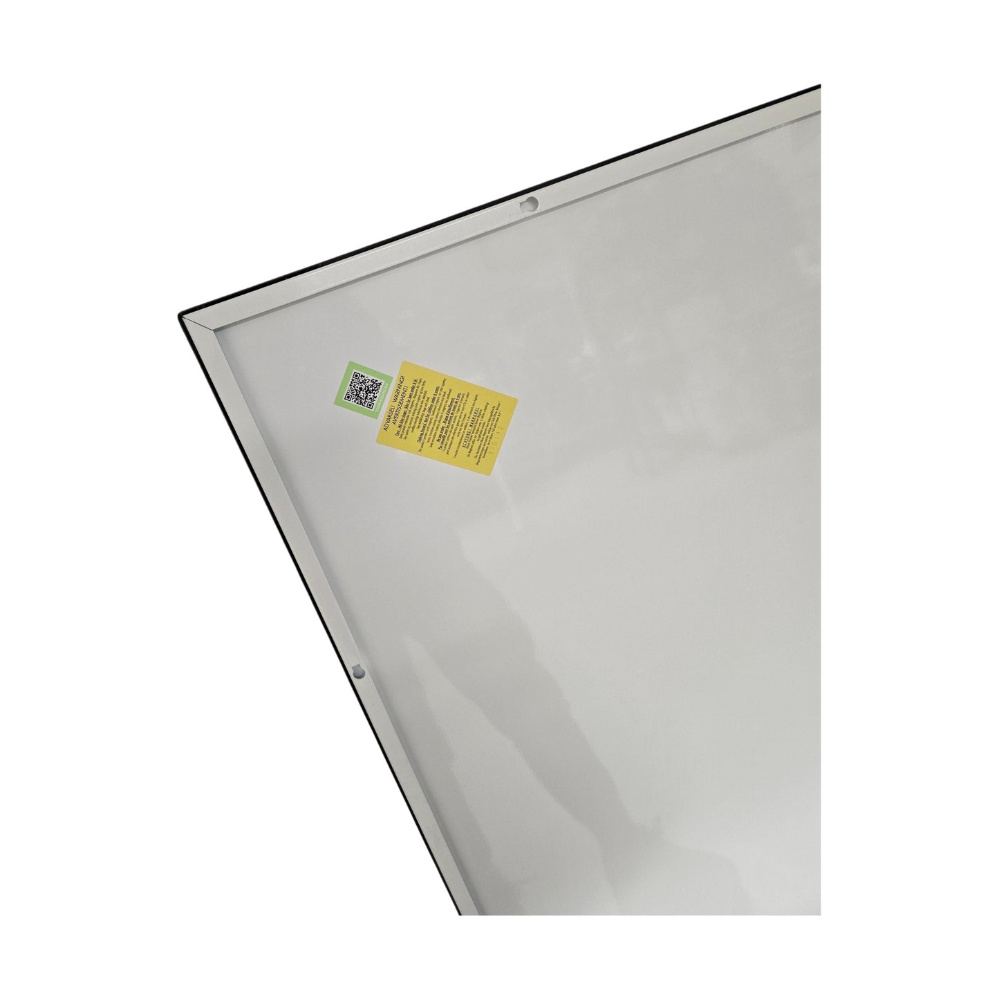 Sort glasstavle, 90x120cm