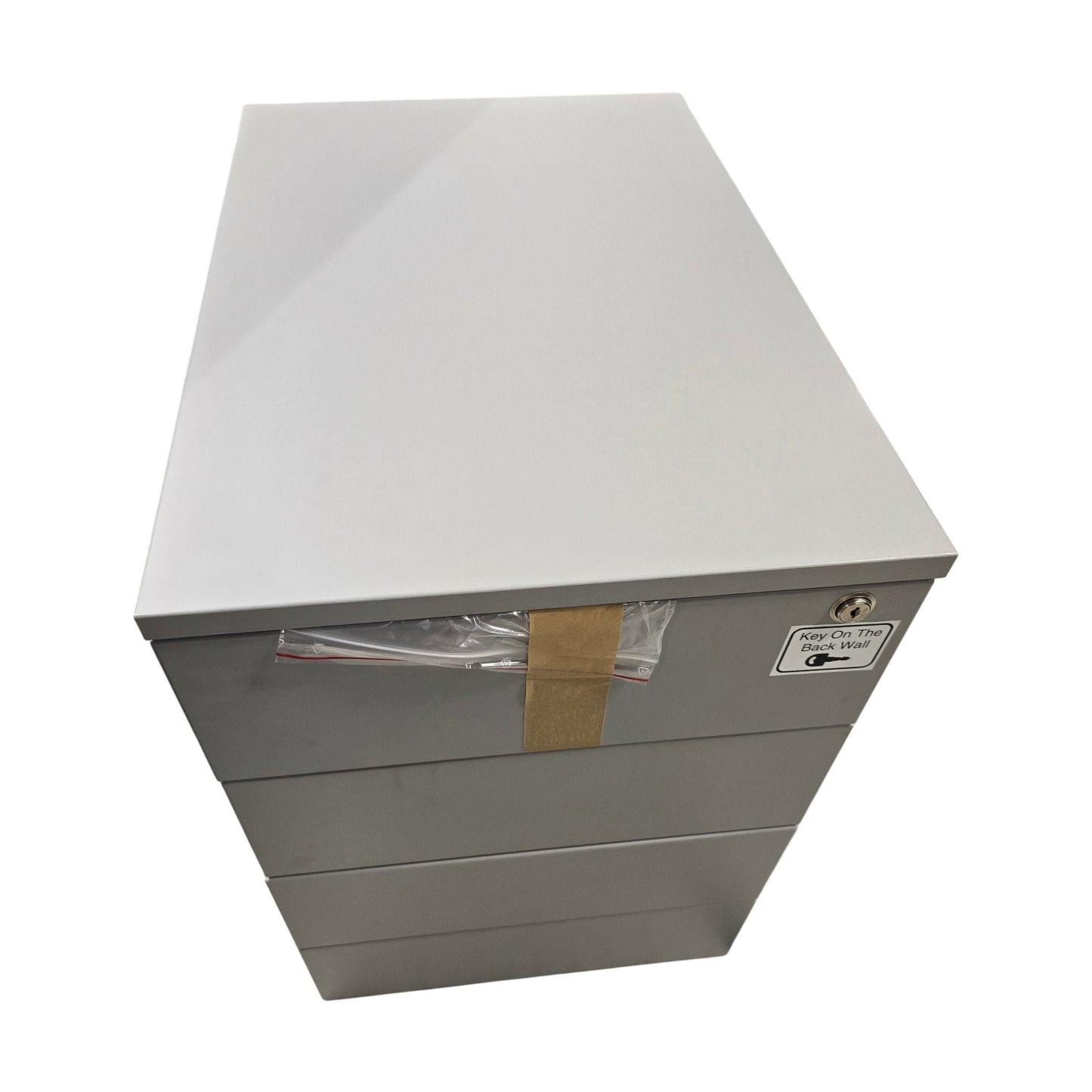 Skuffeseksjon FLEXUS, 3 skuffer, grå