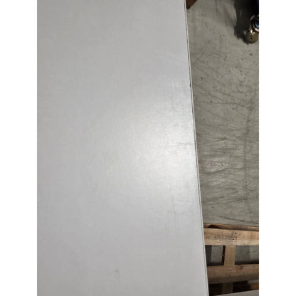 Skrivebord FLEXUS, innsynsskjerming, L1200 B800 H720 mm, hvit laminat