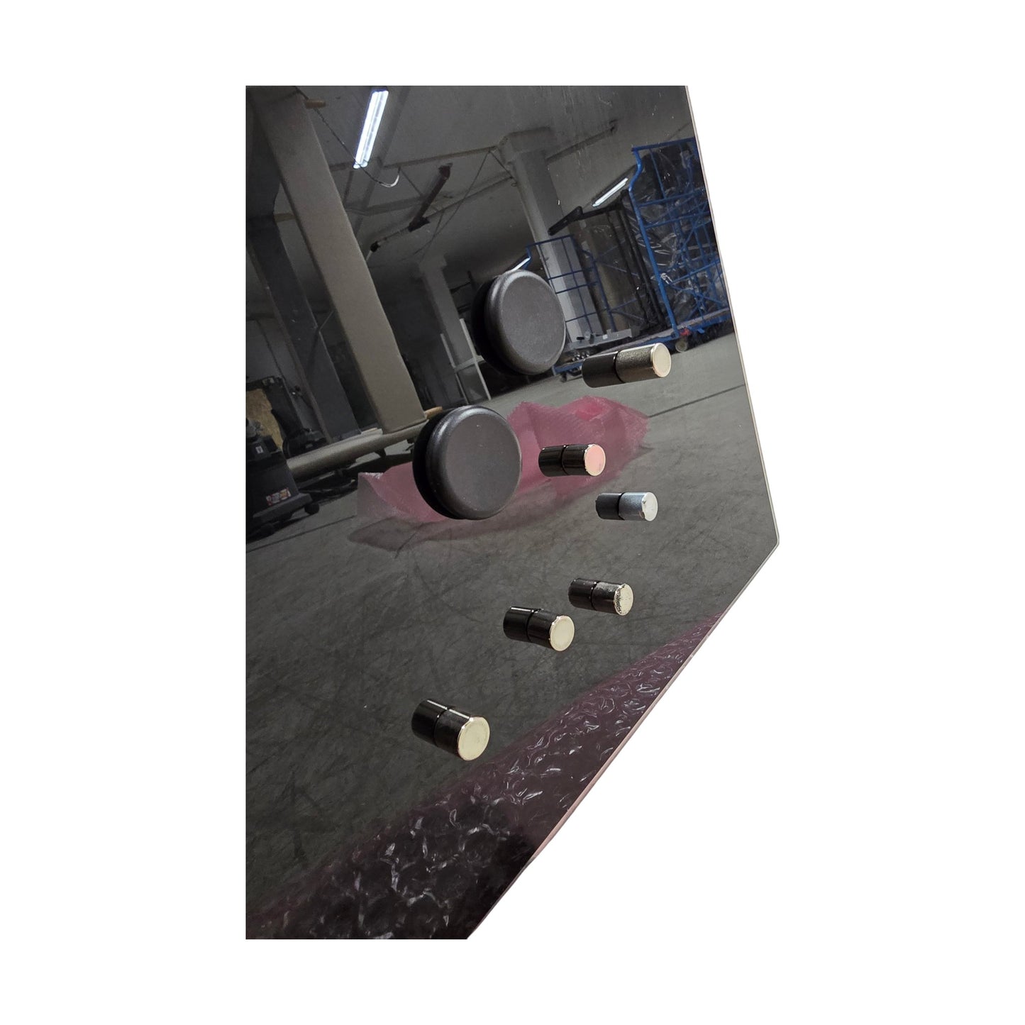 Sort glasstavle, 90x120cm