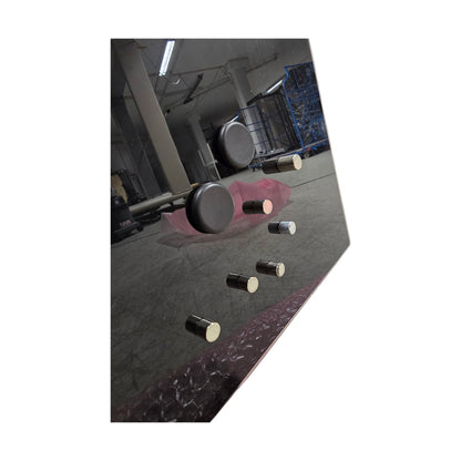 Sort glasstavle, 90x120cm