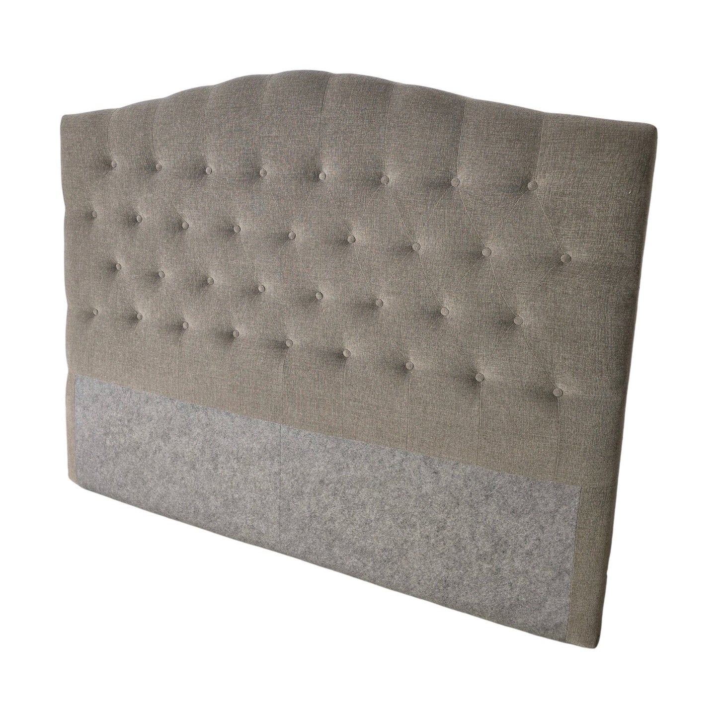 Sengegavl, grå fra Svane, 160x130x10 cm