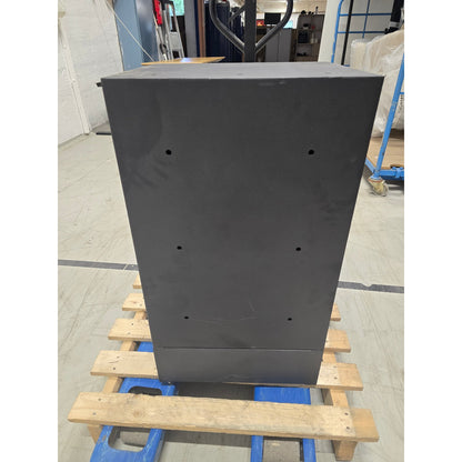 Verdiskap med 3 rom, kodelås, svart