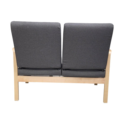 Zeta 2-seter sofa fra VAD, grå