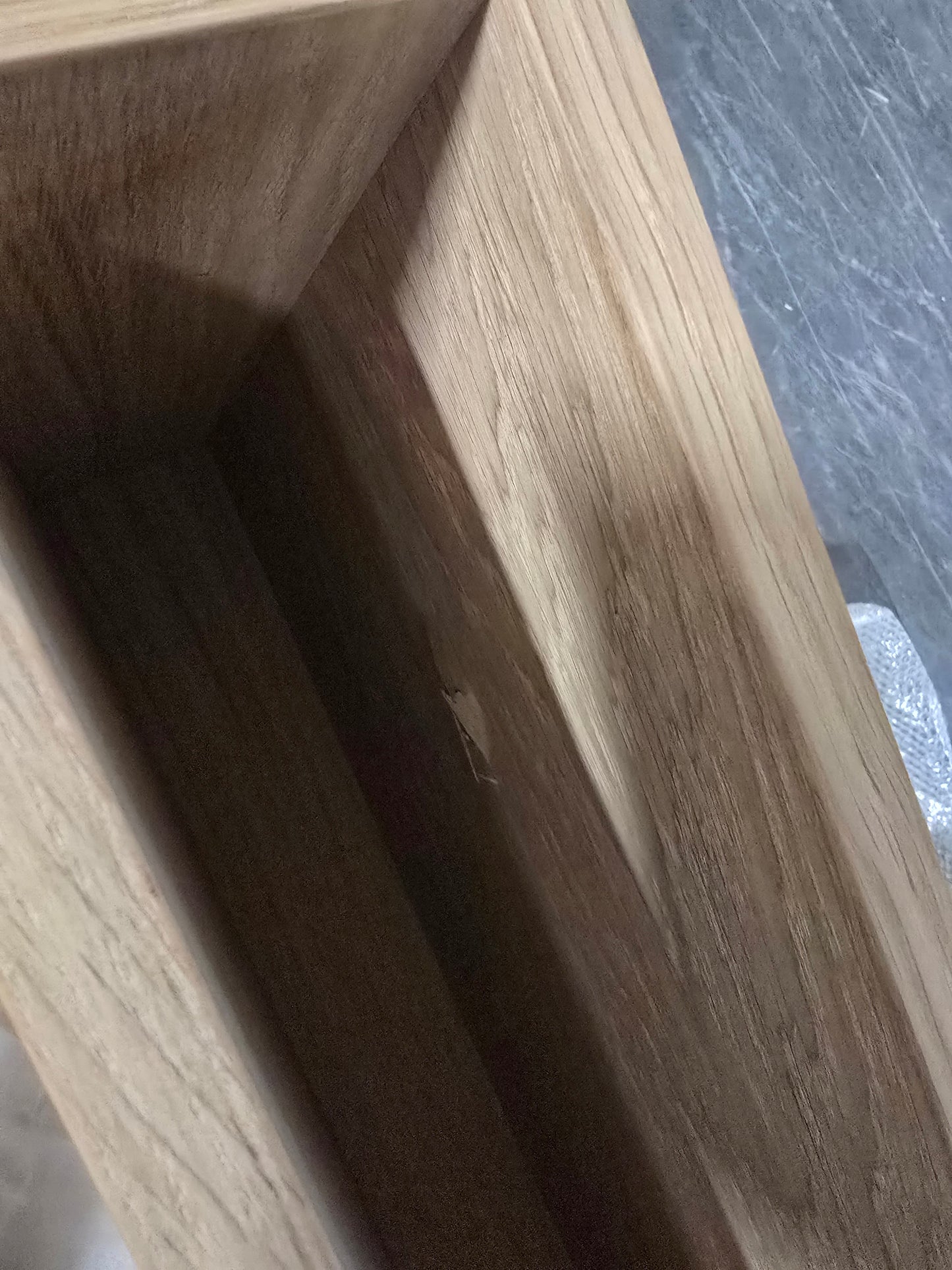 Olea Sofabord lav modell, eik, 70x130x40 cm