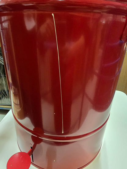 Avfallsbeholder LISTON, 70 l, rød