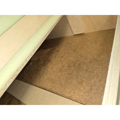 Isa 2-seter sofa fra Kid, natur, modulsofa med armlene venstre