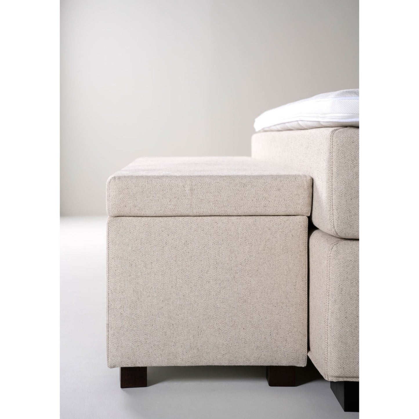 Complete, Nordic rest, Sengebenk natur - 145x46x47 cm