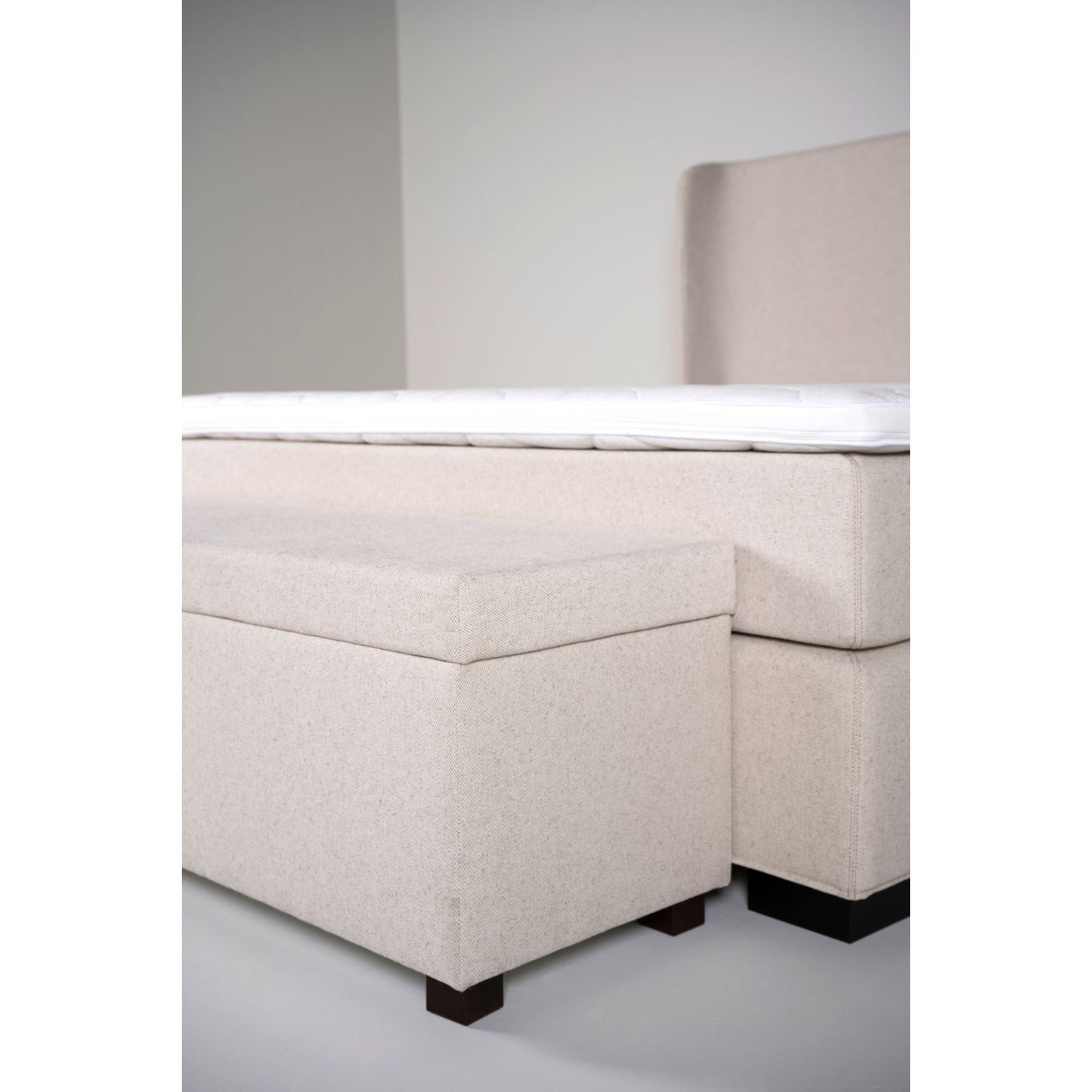 Complete, Nordic rest, Sengebenk natur - 145x46x47 cm