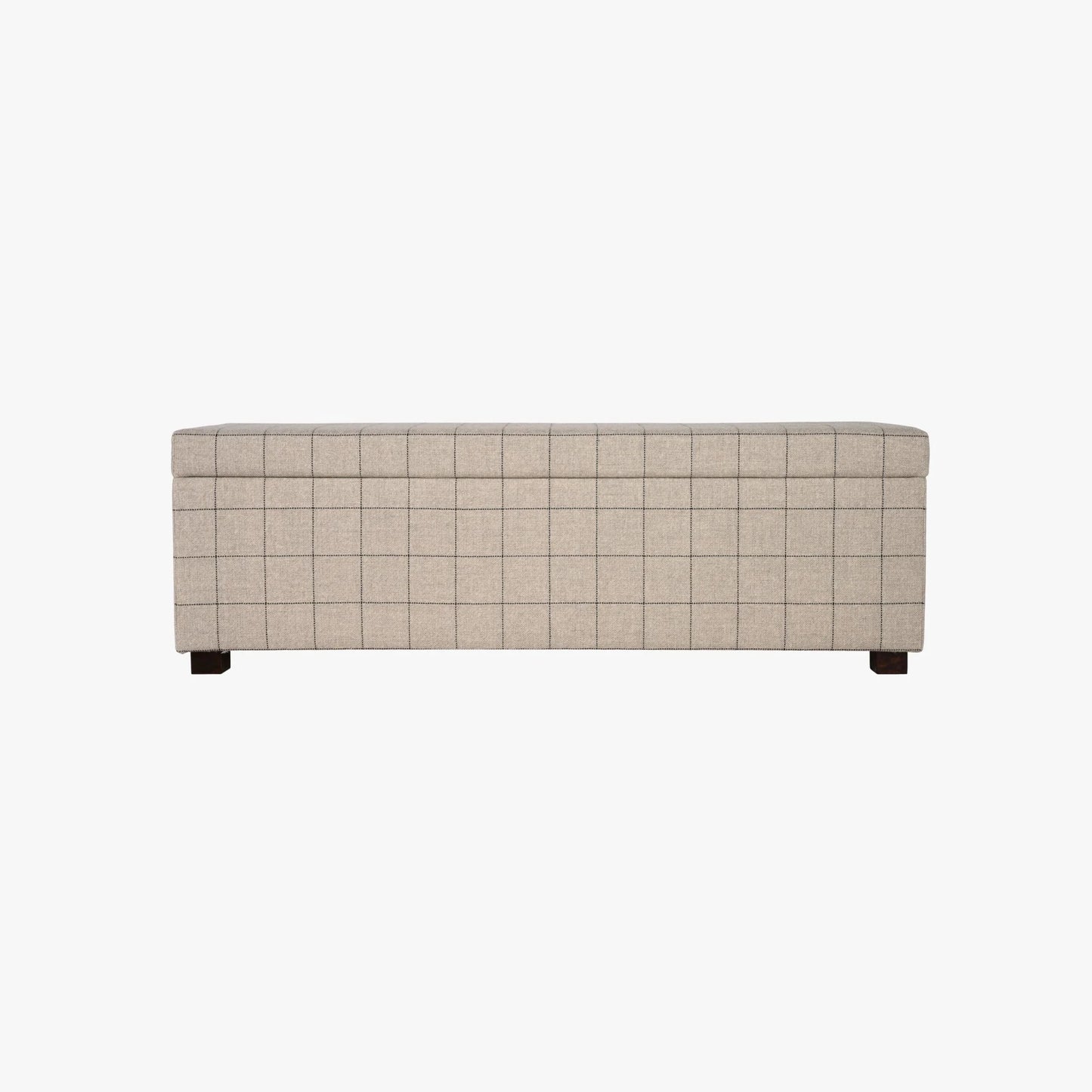 Sengebenk, beige, multifunksjonell, 145x46x47 cm
