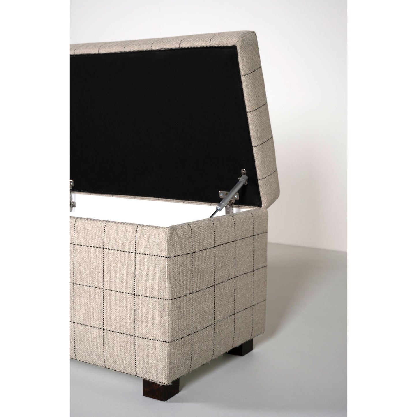 Sengebenk, beige, multifunksjonell, 145x46x47 cm