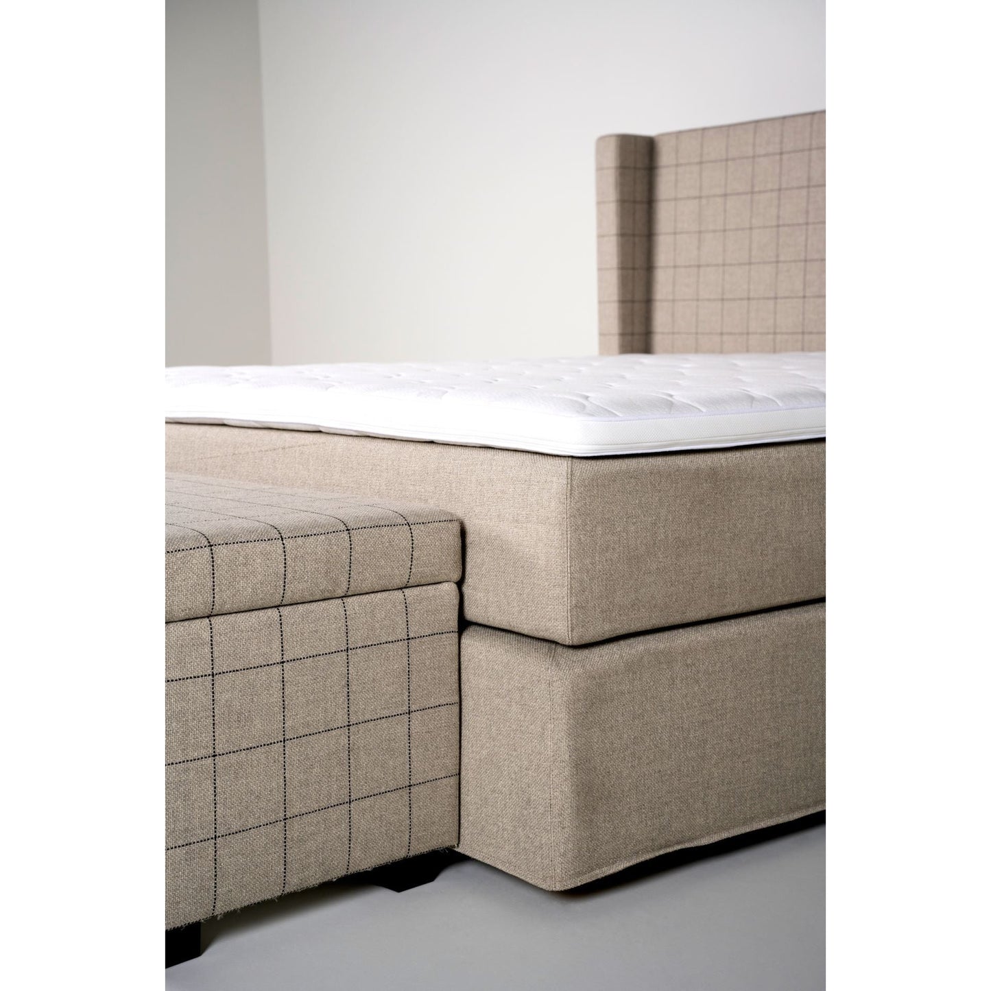 Complete Sengebenk multi beige - 145x46x47 cm fra Kid