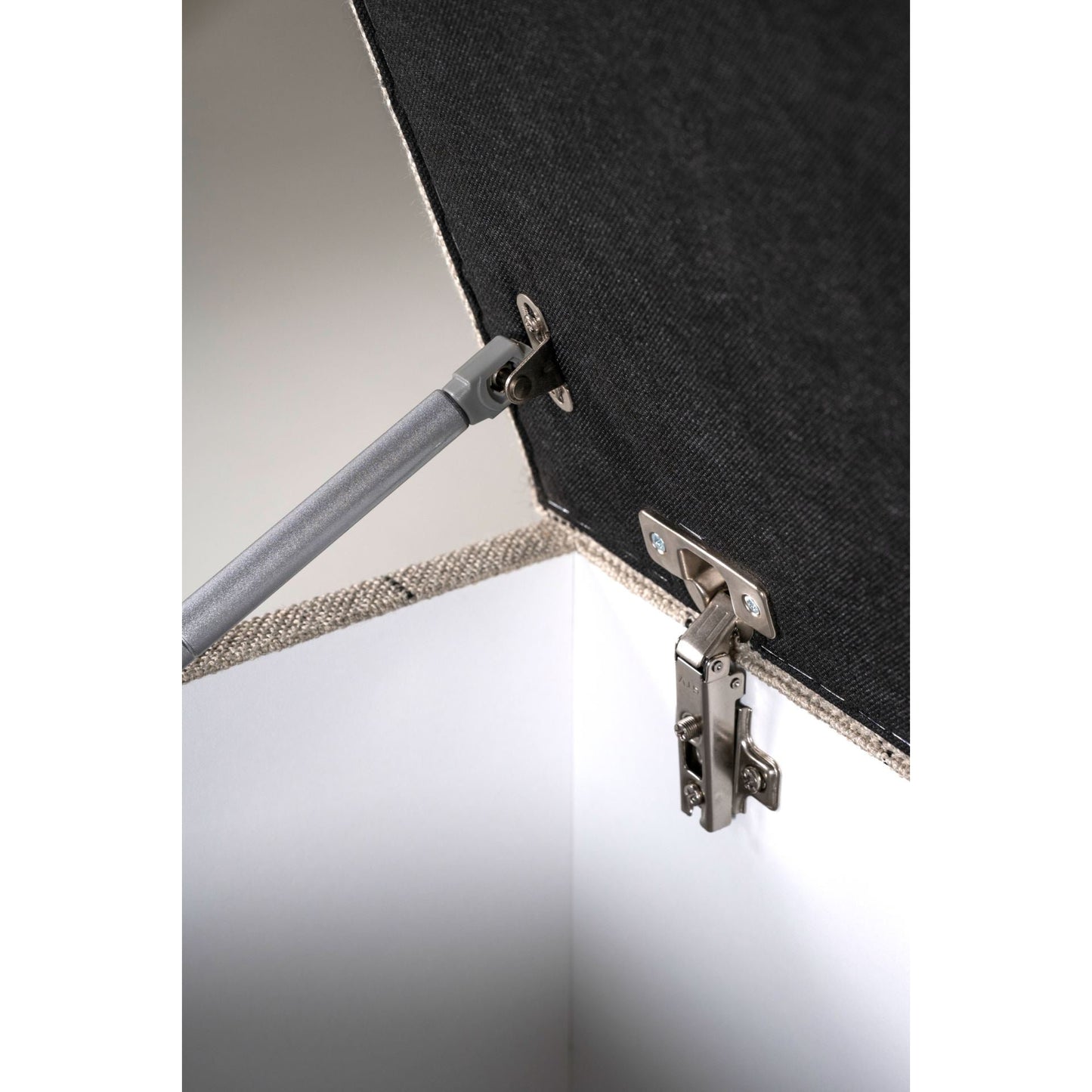 Sengebenk, beige, multifunksjonell, 145x46x47 cm