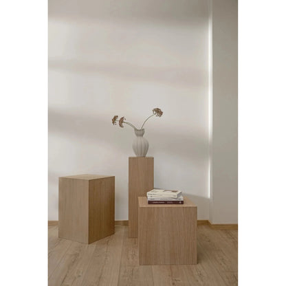 Stella, Forms & Objects, sidebord natur - 45x45x45 cm