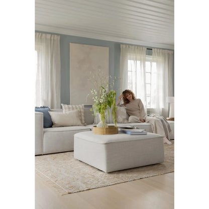 Isa 2-seter sofa fra Kid, natur, modulsofa med armlene venstre