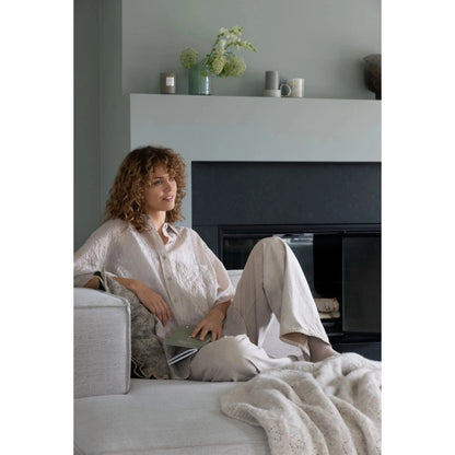 Isa, Forms & Objects, Modulsofa sjeselong venstre natur - 114x154x73 cm