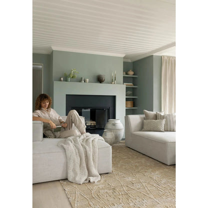 Isa, Forms & Objects, Modulsofa sjeselong venstre natur - 114x154x73 cm